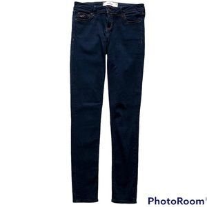 Hollister Dark Wash Skinny Jeans-Juniors-Sz 5 L
